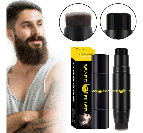 Caneta Escurecedora Para Barba E Bigode Preenchimento Rápido