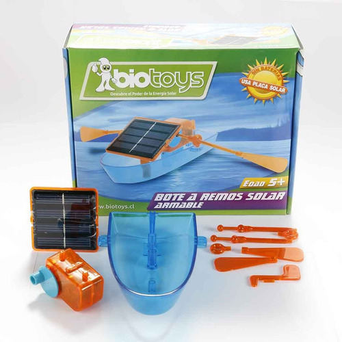 Bote A Remo Solar De Jueguete Biotoys