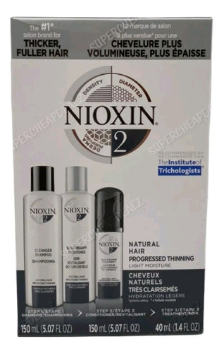 Nioxin System # 2 Cleanser Shampoo Acondicionador Para Terap