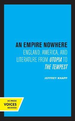 Libro An Empire Nowhere : England, America, And Literatur...