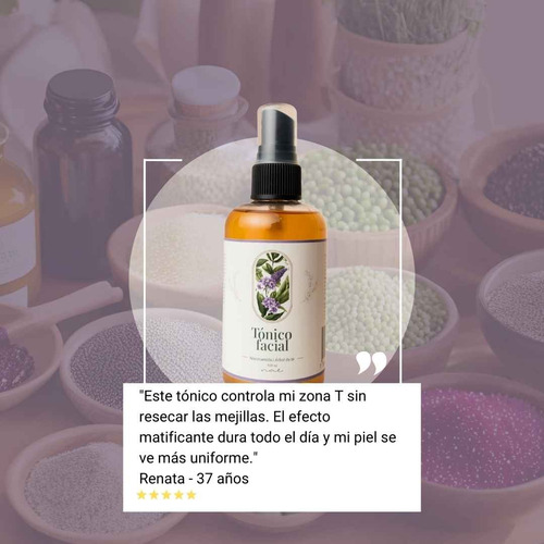 Tónico Facial Niacinamida | Árbol De Té 120 Ml Mixta A Grasa Día/noche