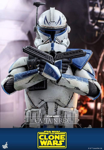 Hot Toys Star Wars The Clone Wars Tms Capitán Rex Figura De