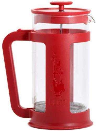Imagem 4 de 5 de Cafeteira French Press Smart - 1l Vermelha Bialetti