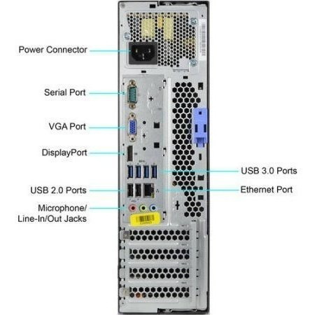 Imagem 3 de 3 de Desktop Lenovo M91 Intel Core I7 4gb Ddr3 Hd 500gb Dvd Wifi