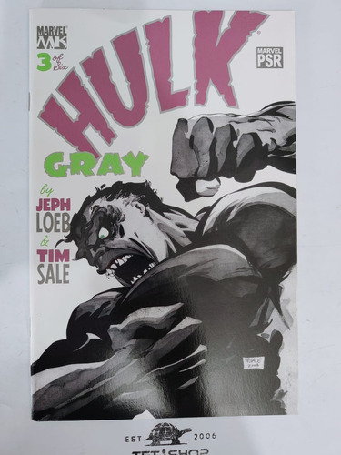 Comic Ingles Marvel Hulk: Gray #3(jeph Loeb Y Tim Sale)
