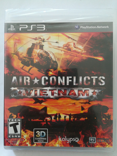 Air Conflicts Vietnam Ps3 100% Nuevo, Original Y Sellado