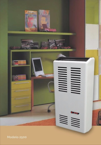 Calefactor Ctz Linea Compacta 2500 Tbu P/gas Natural