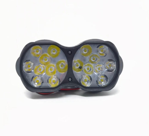 Faro Led Gemelos 30 Leds Con Base Luz Fijo 3000lumens