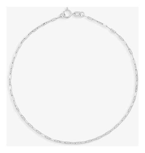 Pulseira Em Ouro Branco Com 21 Cm Monte Carlo