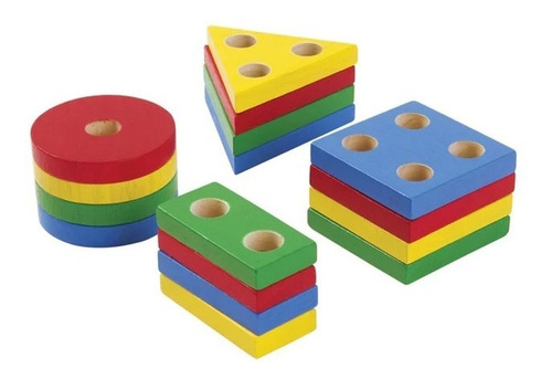 Juego Tablero Clasificación Geométrica Para Bebes Plan Toys