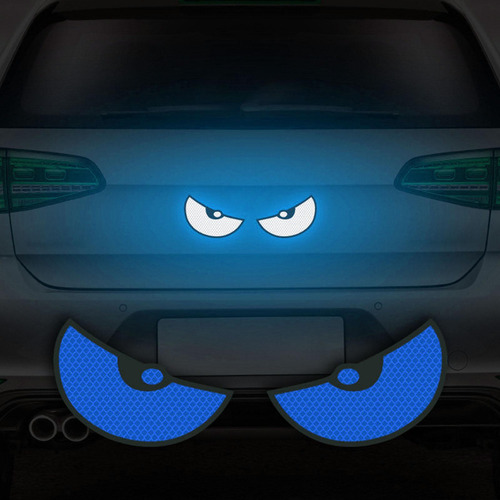Etiqueta Engomada Del Coche De Los Etiqueta Engomada Azul