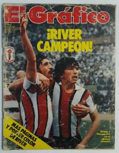 El Grafico Nº 3124 - River Plate Campeon Metro 79!!