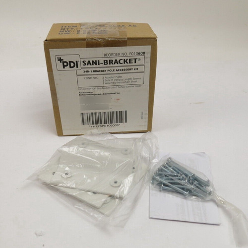 Pdi Sani Bracket 3 In 1 Pole And Locking Accessory Kit P Ttw