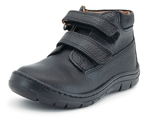 Zapato Botin Niño Piel Color Negro Dogi Contactel 15-17.5