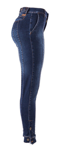 Bombacha Jeans Dama - Azul