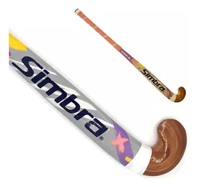 Kit Hockey Simbra Palo Bocha Canilleras Bucal 28 Al 37 Stick