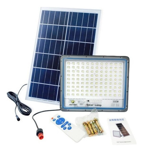 Foco Solar 400w 352 Leds Uso Ext Incluye Panel Solar Control