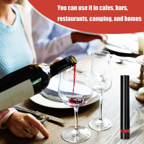 Conjunto De Abridor De Vinhos Travel Portable Pocket Air Pre