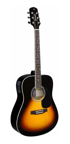 Imagem 1 de 1 de Violão Acústico Giannini Performance Gd-1 Tobacco Sunburst