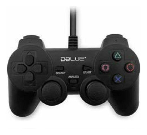 Joystick Dblue Ps2 Negro 