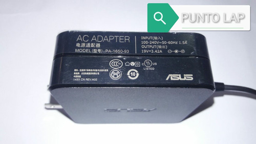 Cargador Asus 19v 3.42a Punta 5.5mm ( Original )