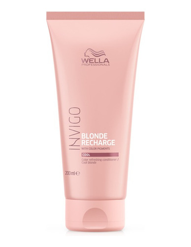 Wella Invigo Blonde Recharge Acondicionador Silver 200ml