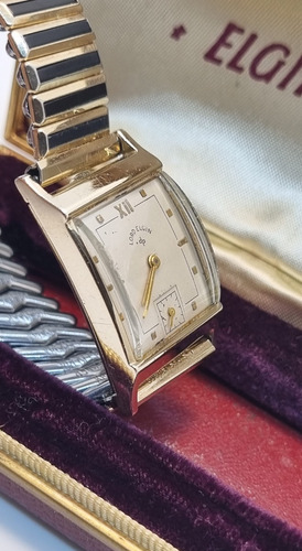 Reloj Lord Elgin 4 Joyas Cuerda 14k Gf Vintage Antiguo 50s