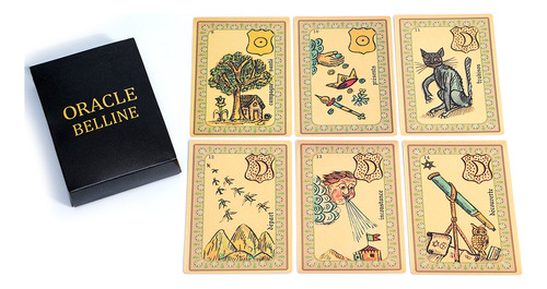 Oráculo Francés Belline Français Tarot Cartas Mystères Ancie