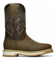 Comprar Botas Ganaderas Con Detalles Con Bordos Cosidos Casuales