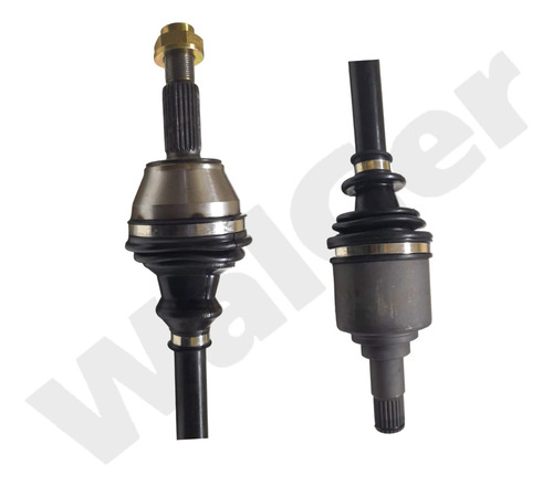 Semieje Garma Ford Ka 96/.. Izq 600mm 25/23z
