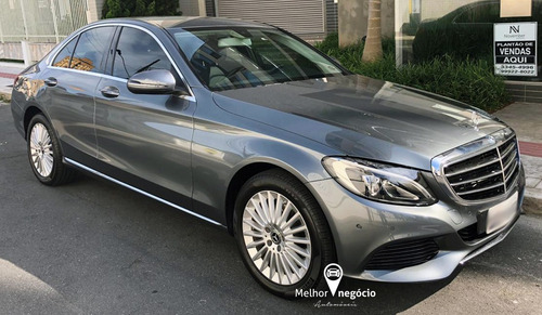Mercedes-benz C-180 Exclus. Cgi 1.6 Tb Flex Aut. 2018 Cinza