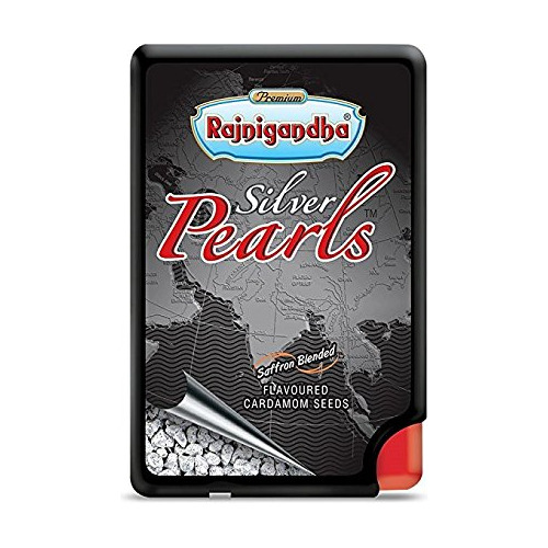 Rajnigandha Silver Pearls Semillas De Cardamomo Con Sabor (6