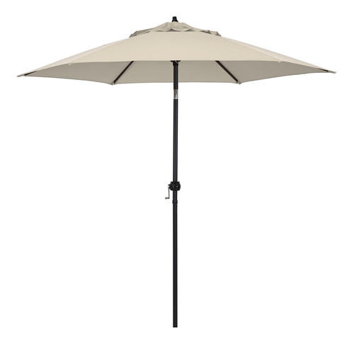 Astella 9' Rd Crank Open Tilting Market Umbrella Beige Antig