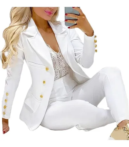 Chaquetas blancas para dama hot sale