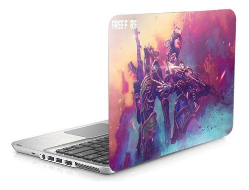 Skin Adesivo Protetor Para Notebook 14 Free Fire Game B11