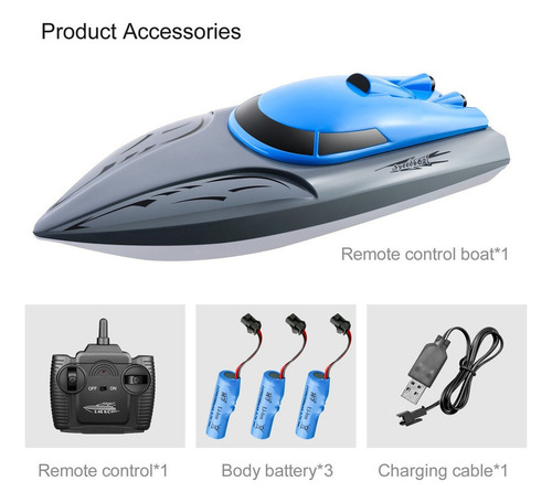 806 2.4g Rc Boat Remote Control Boat 20km/h Toy Impe