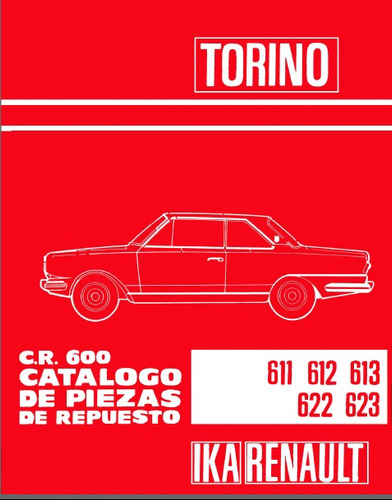 Torino Ika Renault Manual De Partes Version Papel 
