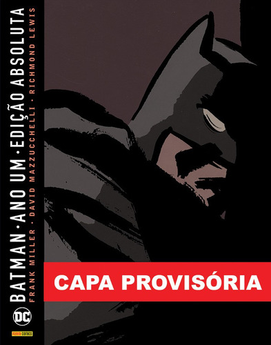 Batman: Ano Um - Edição Absoluta, De Frank Miller. Editora Panini, Capa Dura Em Português, 2023