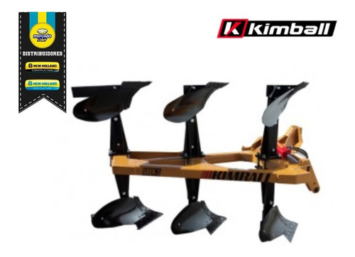 Imagen 1 de 1 de Arado De 3 Rejas Marca Kimball