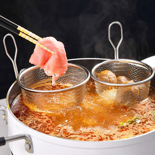 Escurridor De Cocina De Acero Inoxidable Con Asa Pequeño
