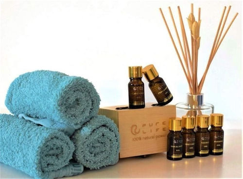 Aceite Esencial, Difusor Humidificador Aromaterapia