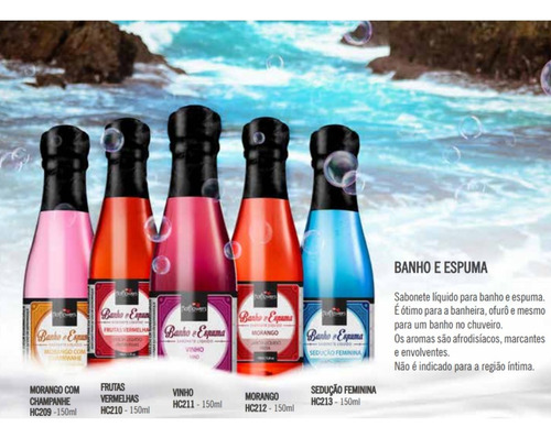Sabonete Liquido De Banho Espumante Banheira Hidro 150ml
