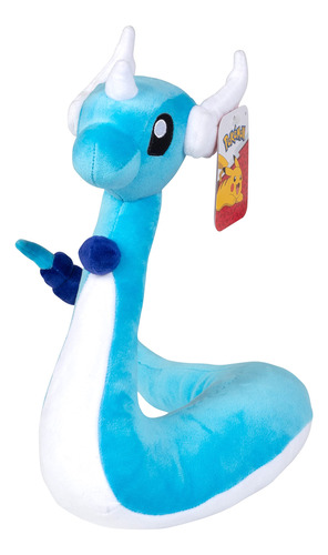 Pokémon Peluche Grande De Dragonair De 12 Pulgadas Con