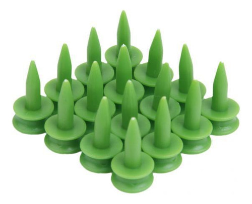 4 X 100 Piezas De Plástico Castle Golf Professional Tees