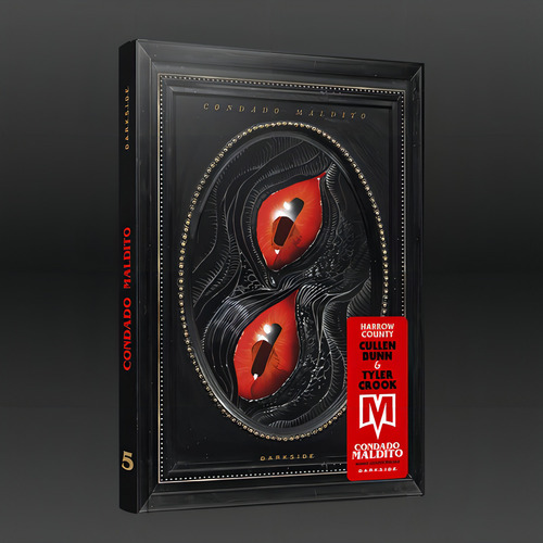 Condado maldito vol. 05: Almas abandonadas, de Bunn, Cullen., vol. 5. Editorial Darkside Entretenimento Ltda Epp, tapa dura en português, 2023