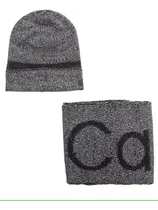 Comprar Set Bufanda Y Gorro De Lujo Calvin Klein 100% Original