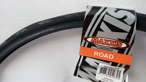 Imagen 5 de 7 de 2 Llantas Maxxis Detonator 700*25c. Talón Convencional/negro