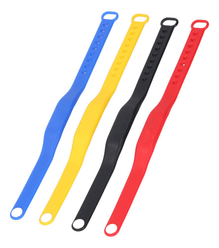 Pulsera De Silicona Para Piscina, 4 Piezas, Nfc, Resistente