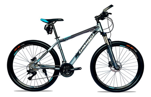 Bicicleta 27.5 Hidráulica De Aluminio Montañera - Nuevas Color Negro/verde Tamaño Del Cuadro M