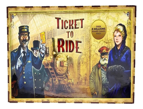 Ticket To Ride- Aventureros Al Tren - Artesenal